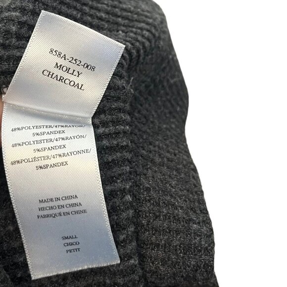 Rails Molly Waffle Lounge Pants Charcoal Women’s Size Small High Rise Tapered Le - Picture 11 of 11